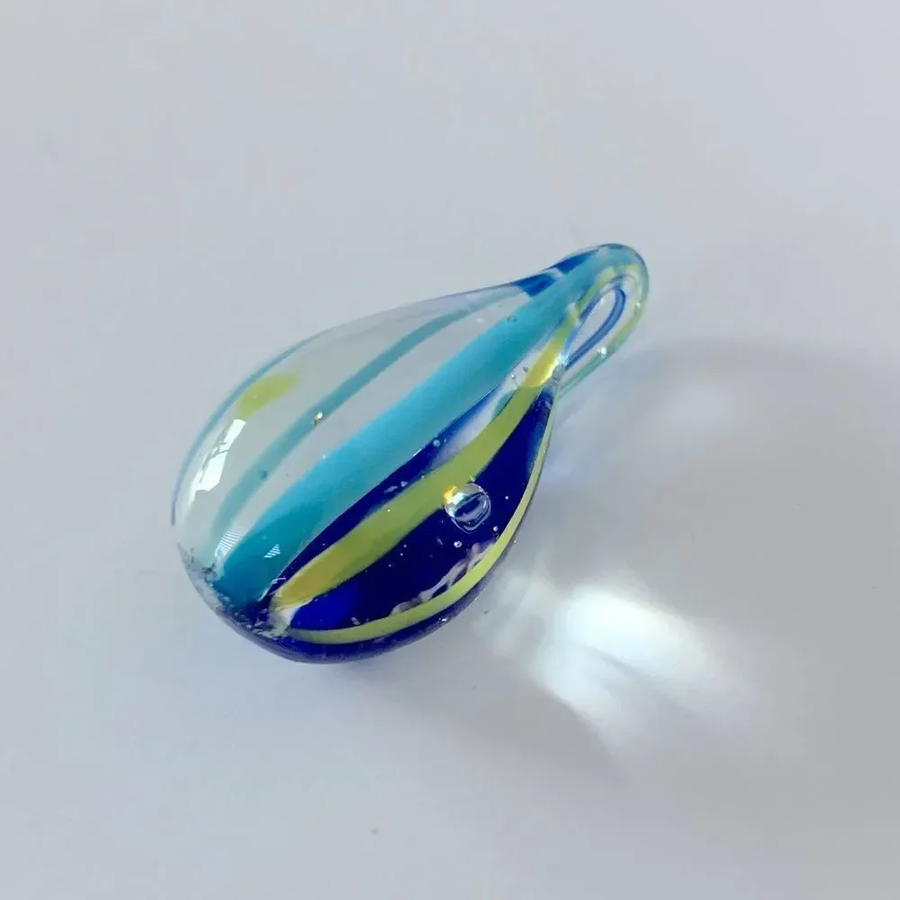 Hand Blown Art Glass Pendant
